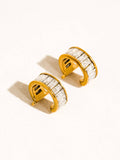 Olianne Baguette Ear Cuff – 18K Gold Plated with CZ